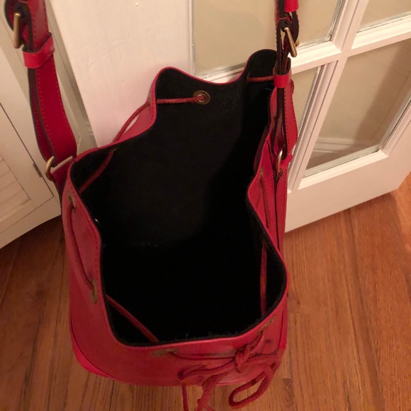 Authentic -Louis Vuitton Noe-All leather - Picture 4 of 7